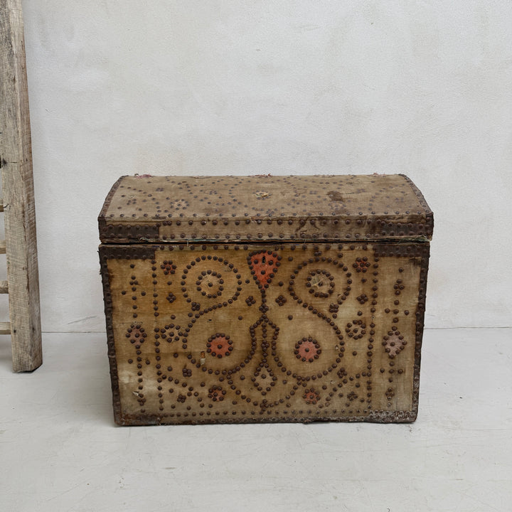 Antique Studded Trunk | Malik