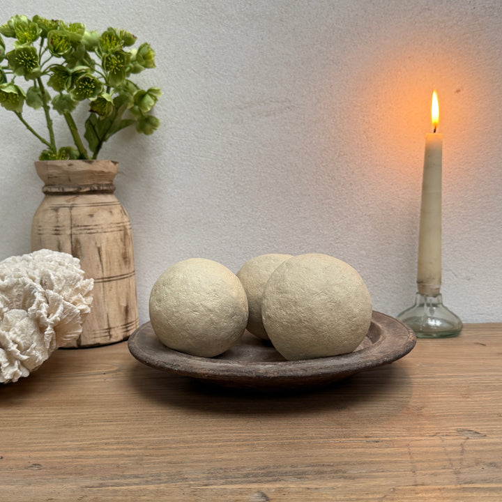Paper Maché Decorative Sphere