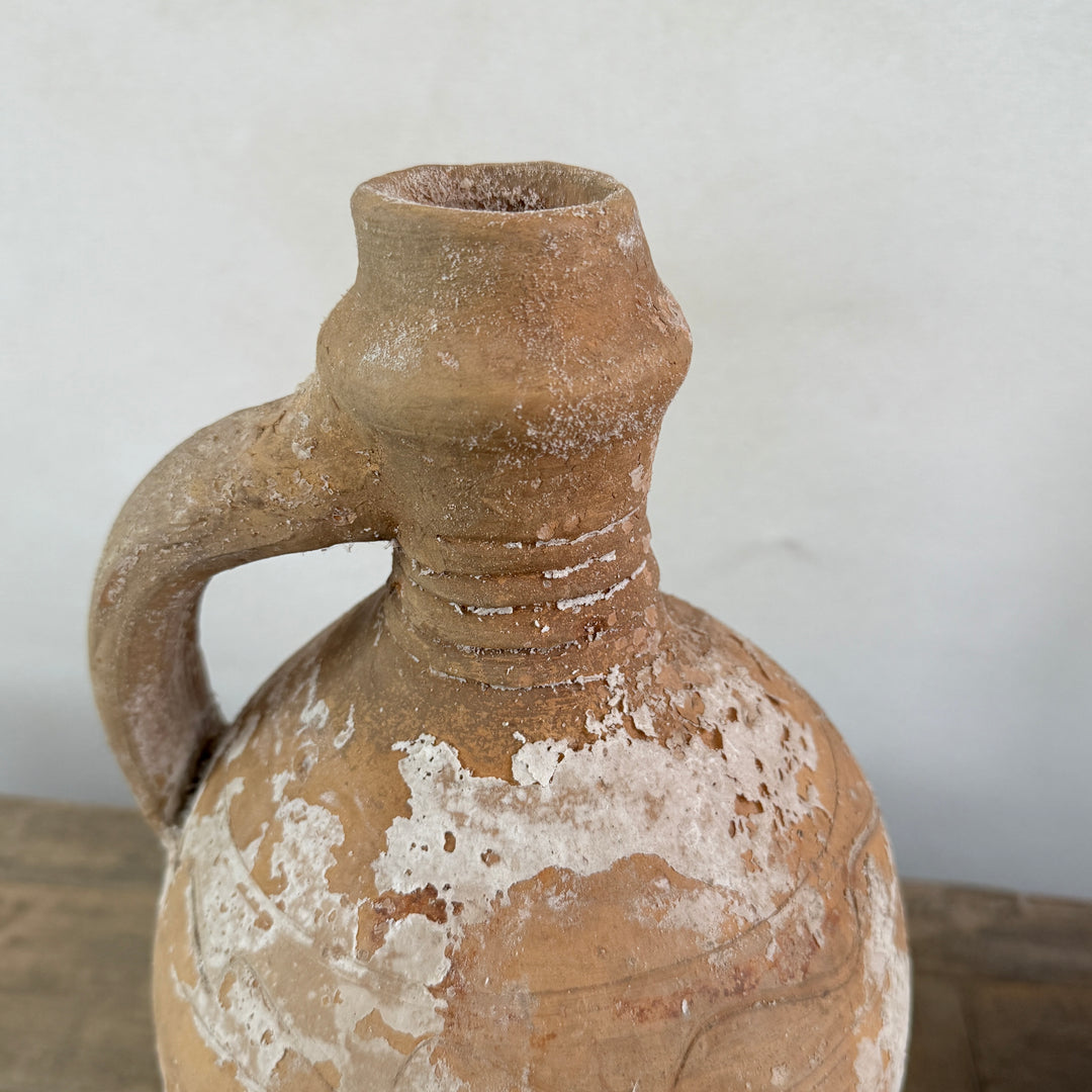 Rustic Antique Terracotta Vessel