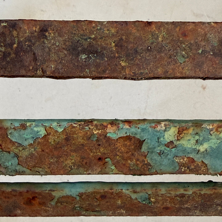 Victorian Green Metal bench