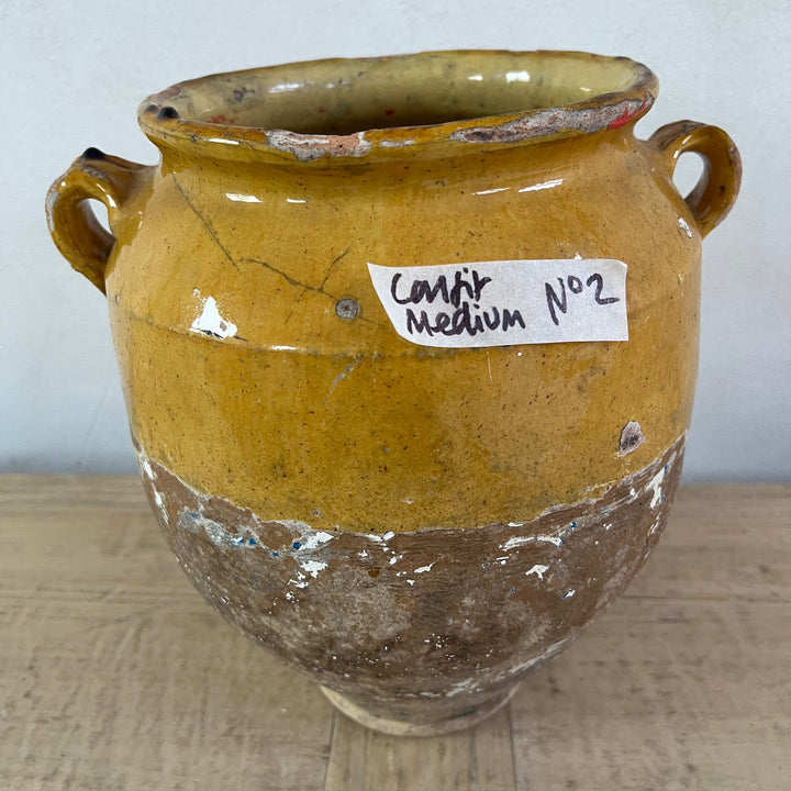 Antique French Confit Pot | Medium