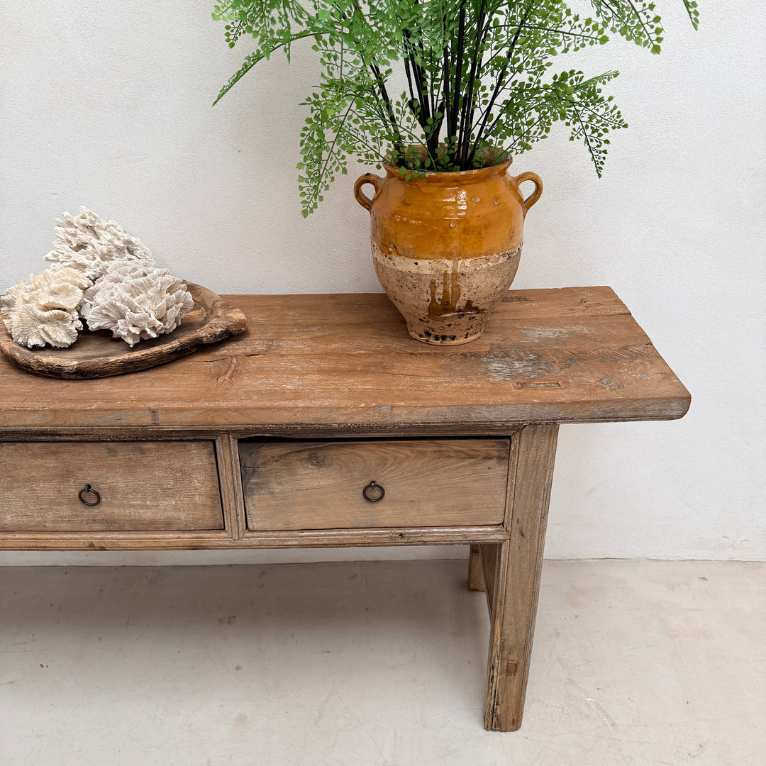 Unique Rustic Antique Console Table Yale