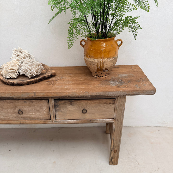 Unique Rustic Antique Console Table Yale