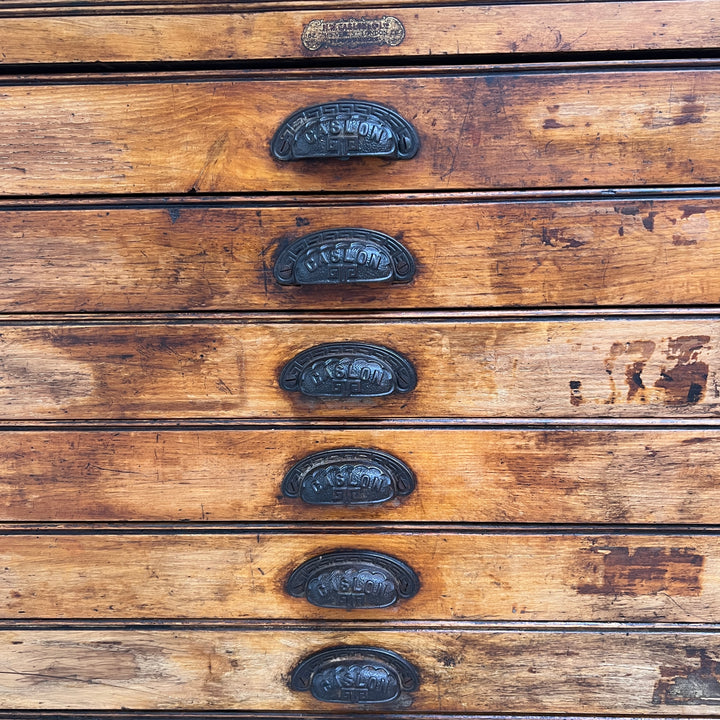 Antique Plan Chest | Arthur
