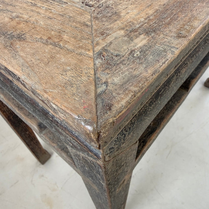 Antique Small Elm Console Table | Isla