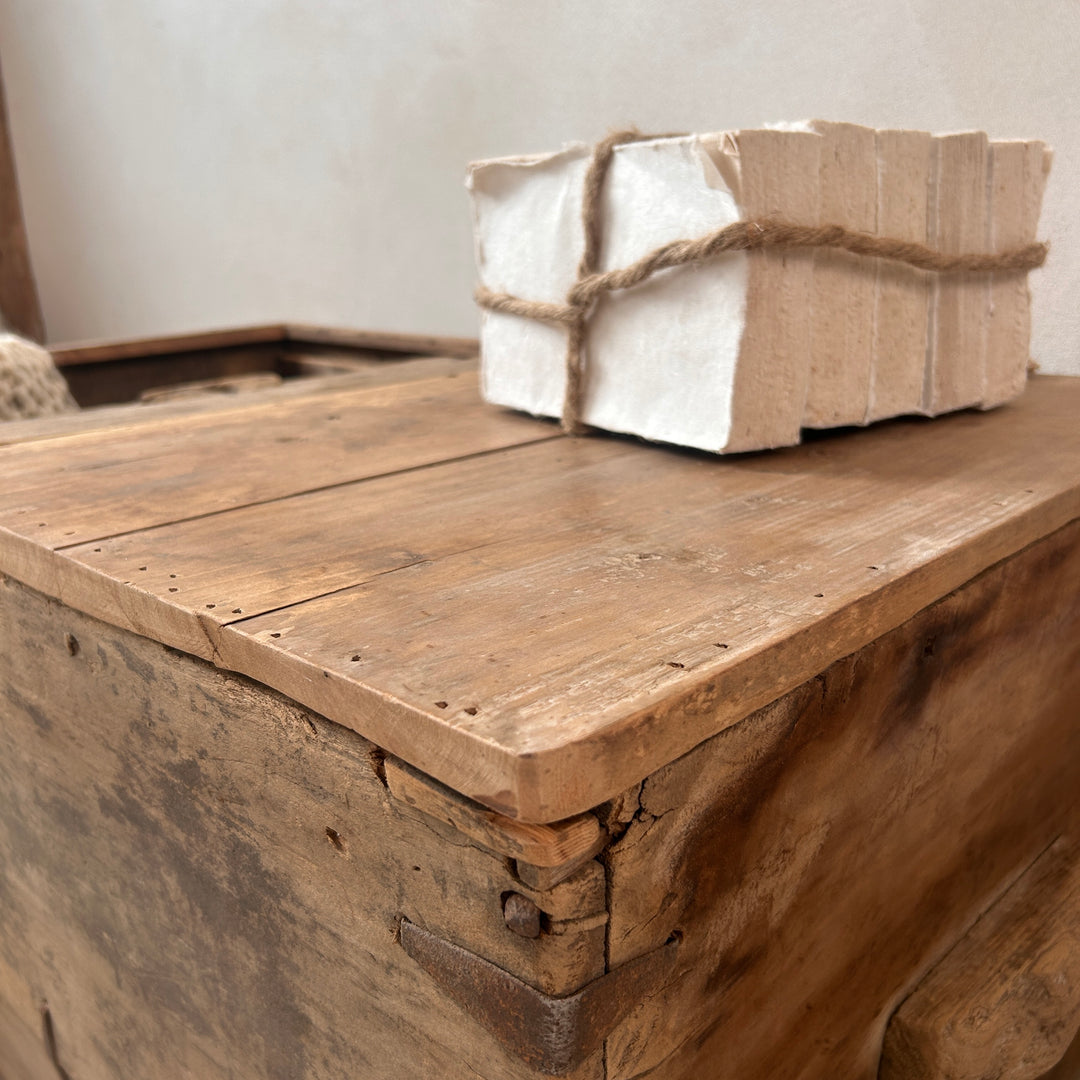Antique Teak Blanket Box | Ezra