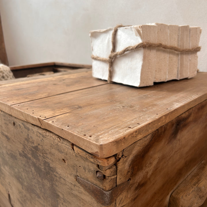 Antique Teak Blanket Box | Ezra