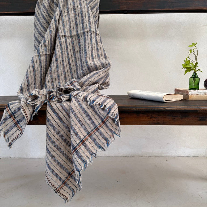 Moismont 100% Wool Blanket | French Wool Throw