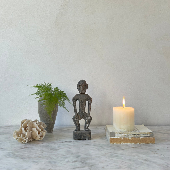 Antique Wooden Monkey Statue Hendra