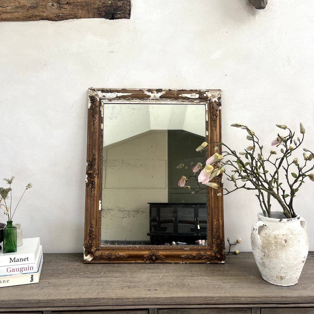 Antique French Ornate Mirror