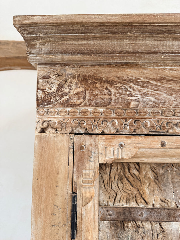 Reclaimed Carved Door Cupboard | Mina