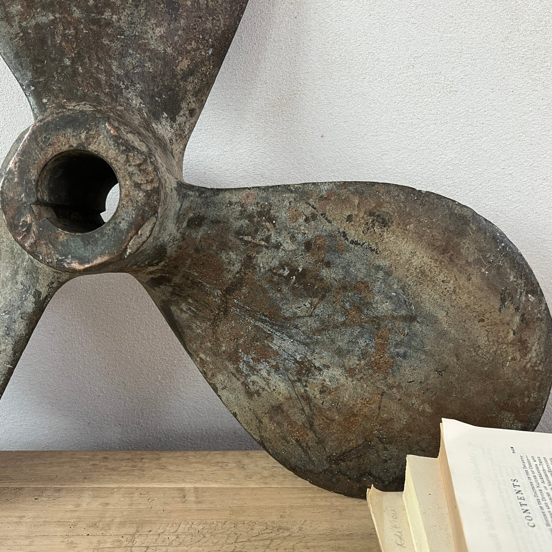 Antique Brass Boat Propeller | Flotsam