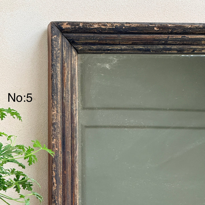 Vintage Reclaimed Architectural Square Wall Mirror | Ashley