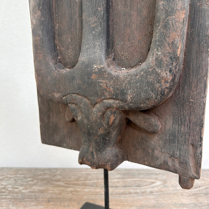 Small Antique Sumba Handcarved Panel | Budi