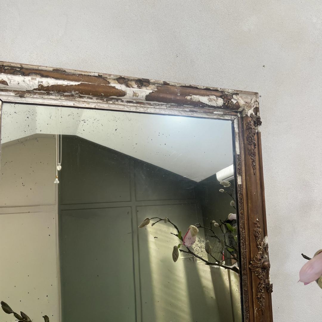 Antique French Ornate Mirror