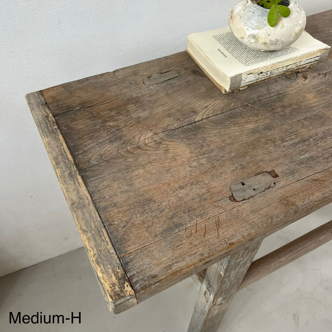 Medium Rustic Antique Console Tables