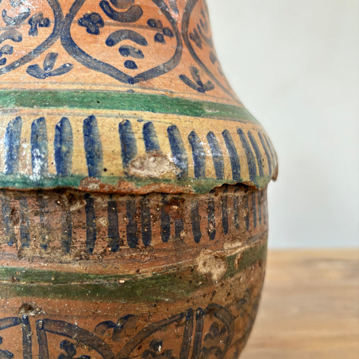 Antique Moroccan Safi Jubbaha Pot | Yasmin
