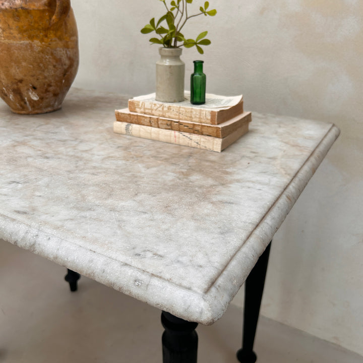 Antique Original Marble Top Console Table | Joubert