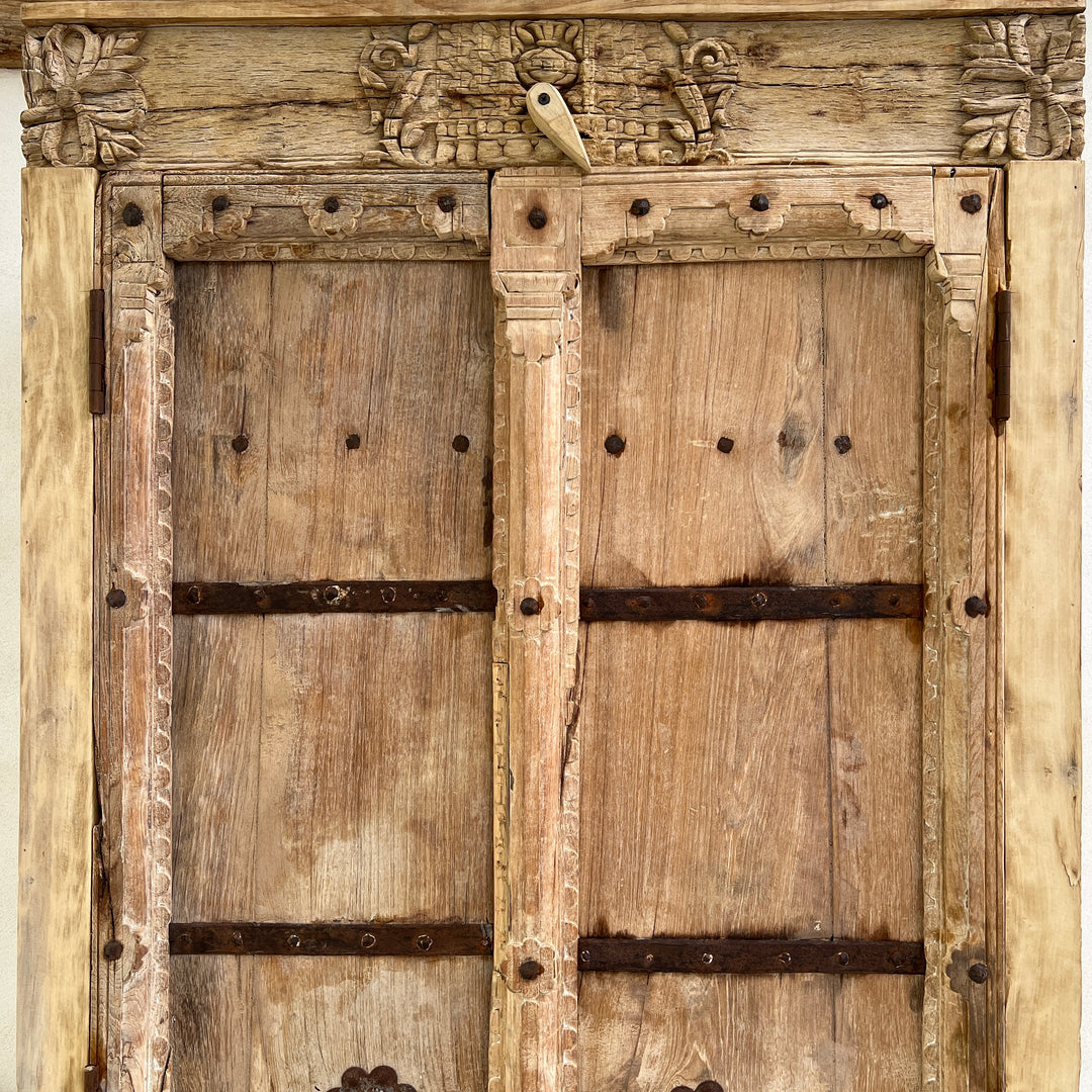 Reclaimed Carved Cupboard | Mina