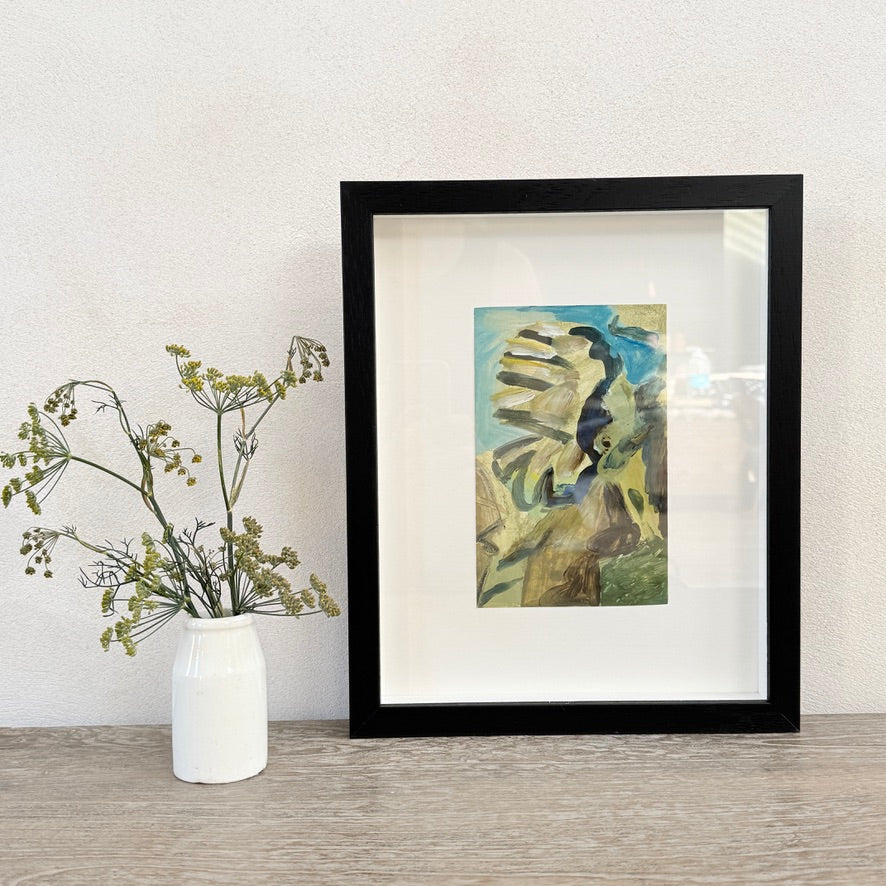 Framed Abstract Art | Doreen Heaton Artist | 35x29 cm