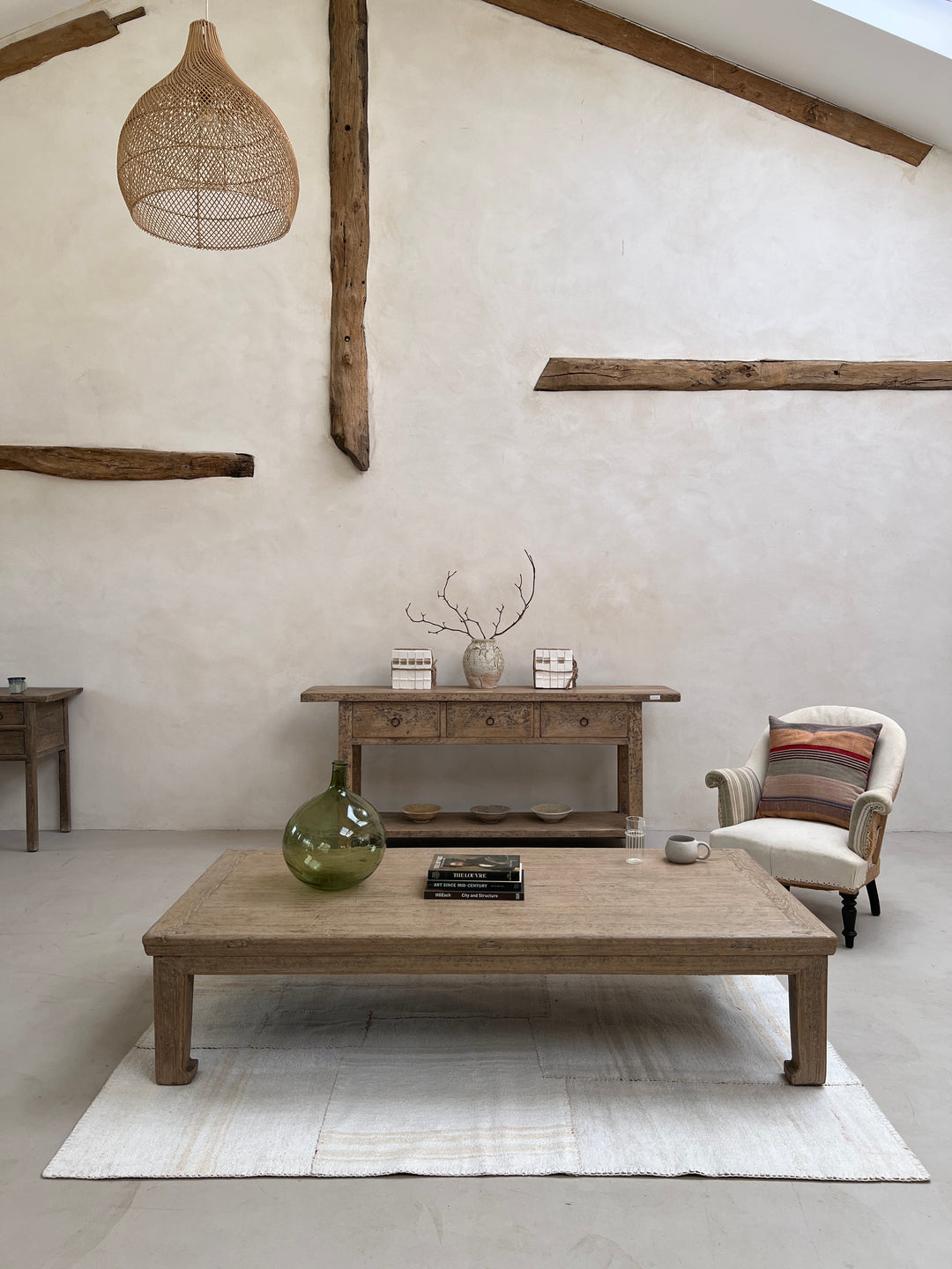 Extra Large Antique Coffee Table | Elinda