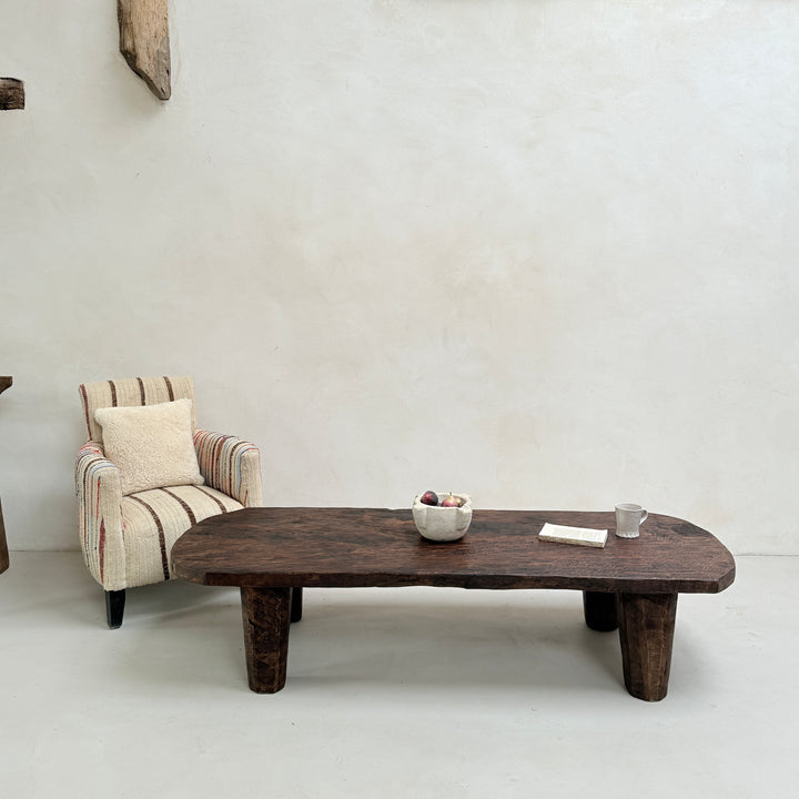 Primitive Rustic Naga Coffee Table