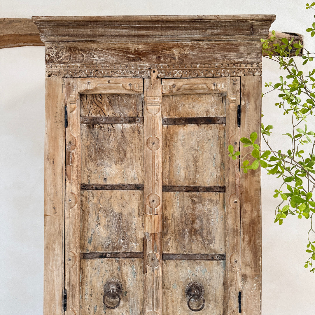 Reclaimed Carved Door Cupboard | Mina