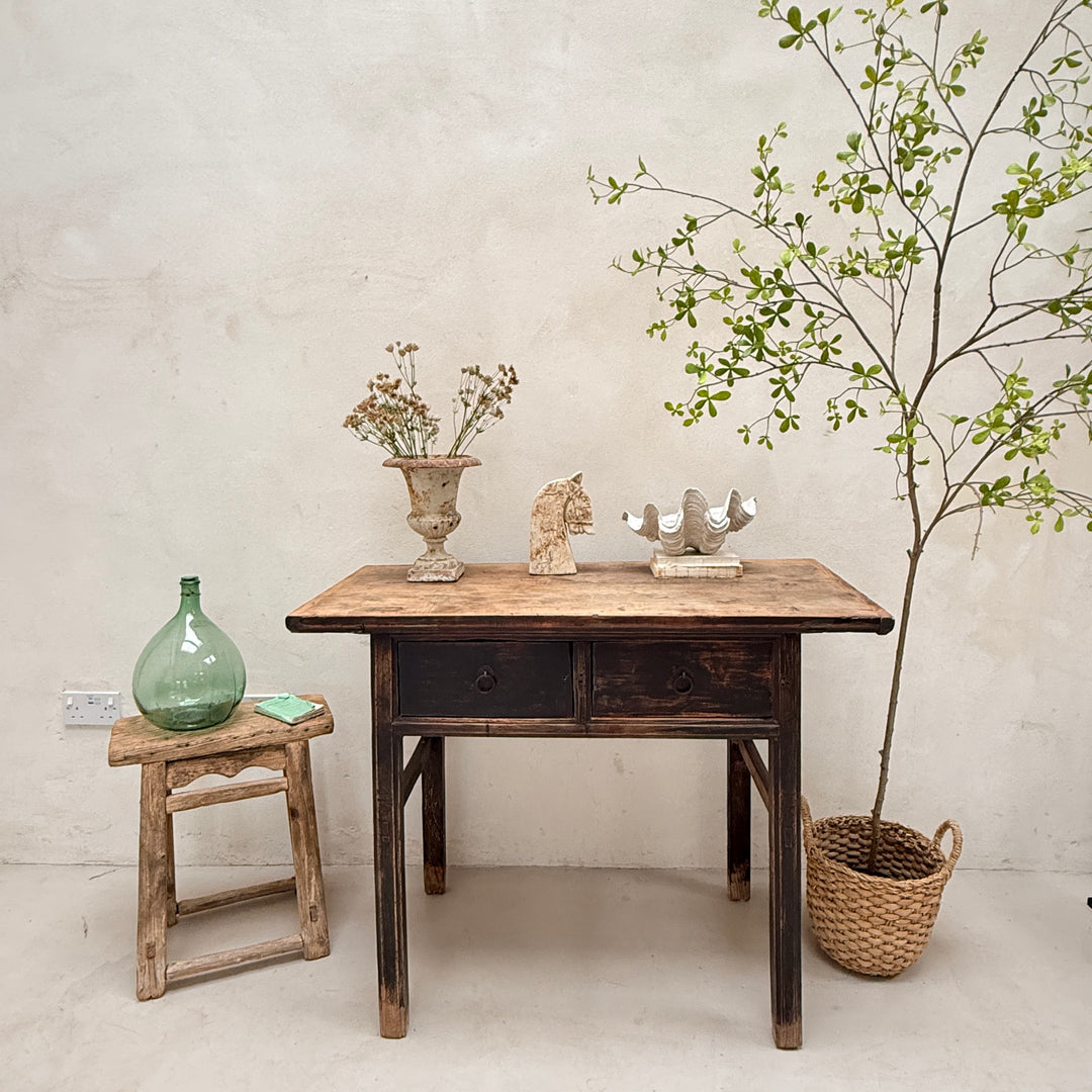 Antique Black Console Table | Blenheim