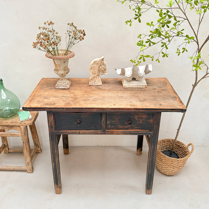 Antique Black Console Table | Blenheim