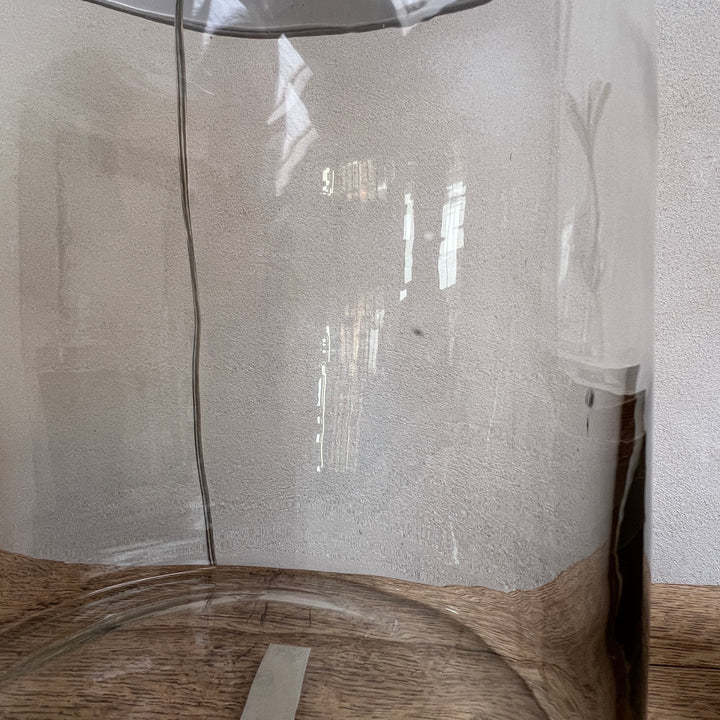 Clear Glass Table Lamp | Base only