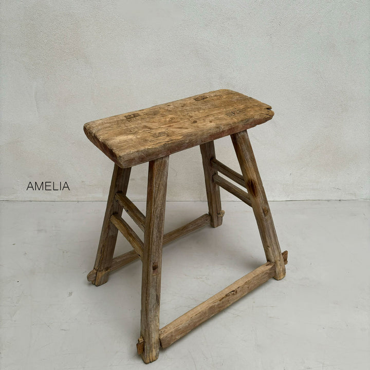 Antique Side Table | Large Stool (select from photo)