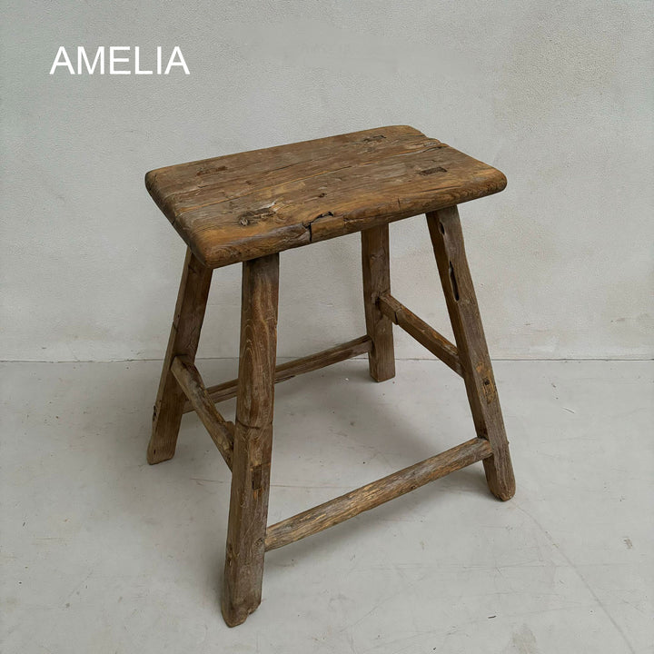 Antique Side Table | Large Stool (select from photo)