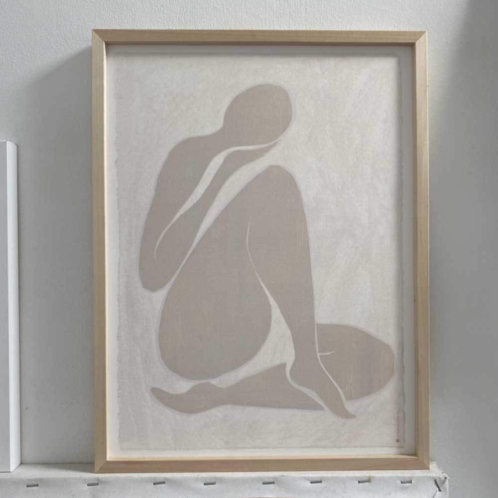 Female Nude Print | Angeline 30cm x 40cm