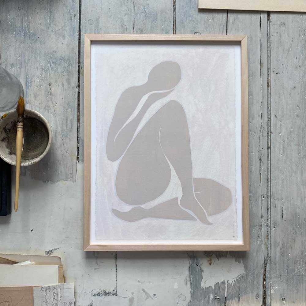 Female Nude Print | Angeline 30cm x 40cm
