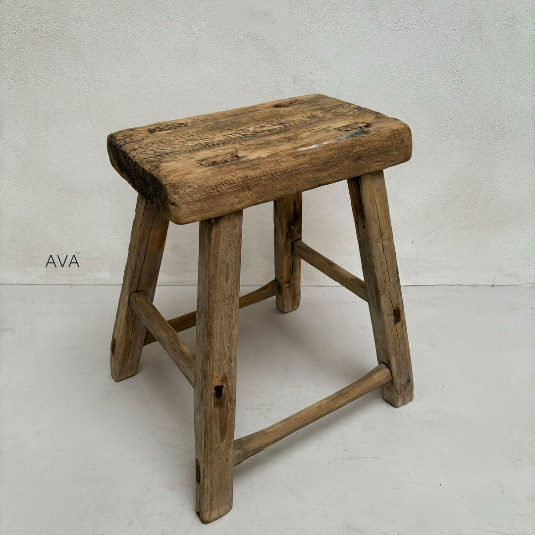 Antique Side Table | Large Stool (select from photo)