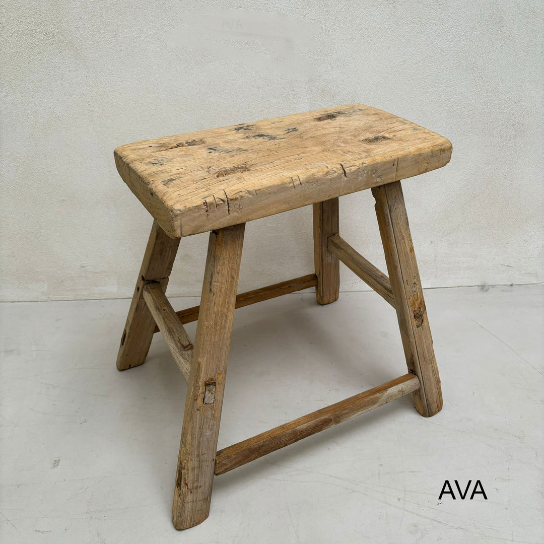 Antique Side Table | Large Stool (select from photo)