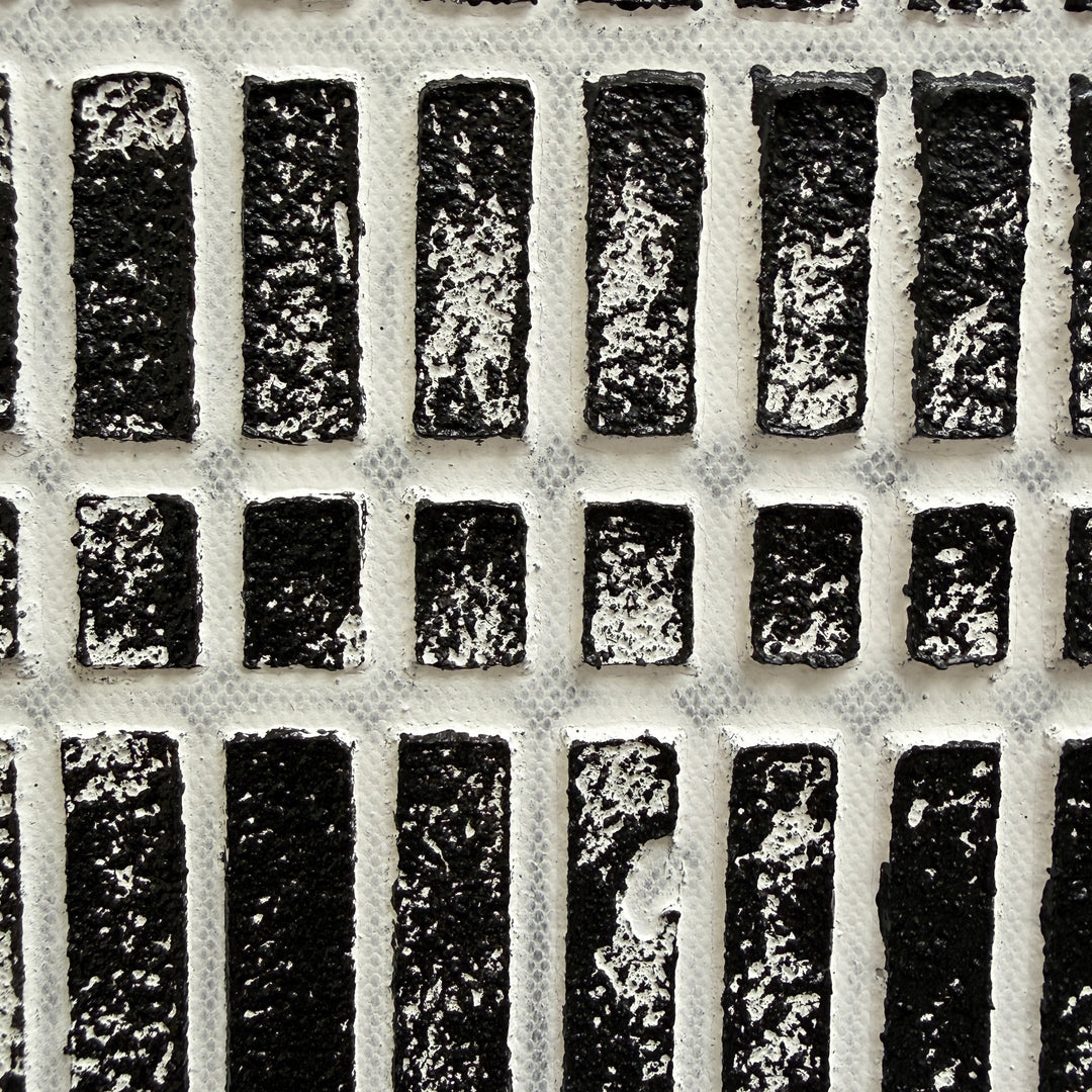 Abstract Charcoal Print Artwork