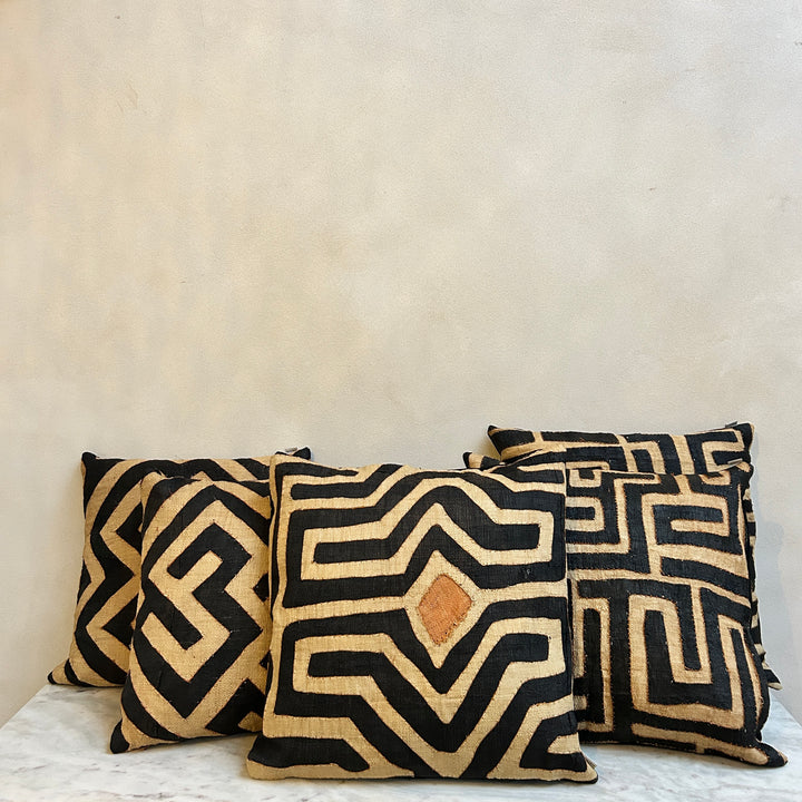 African Kuba Cloth Cushion