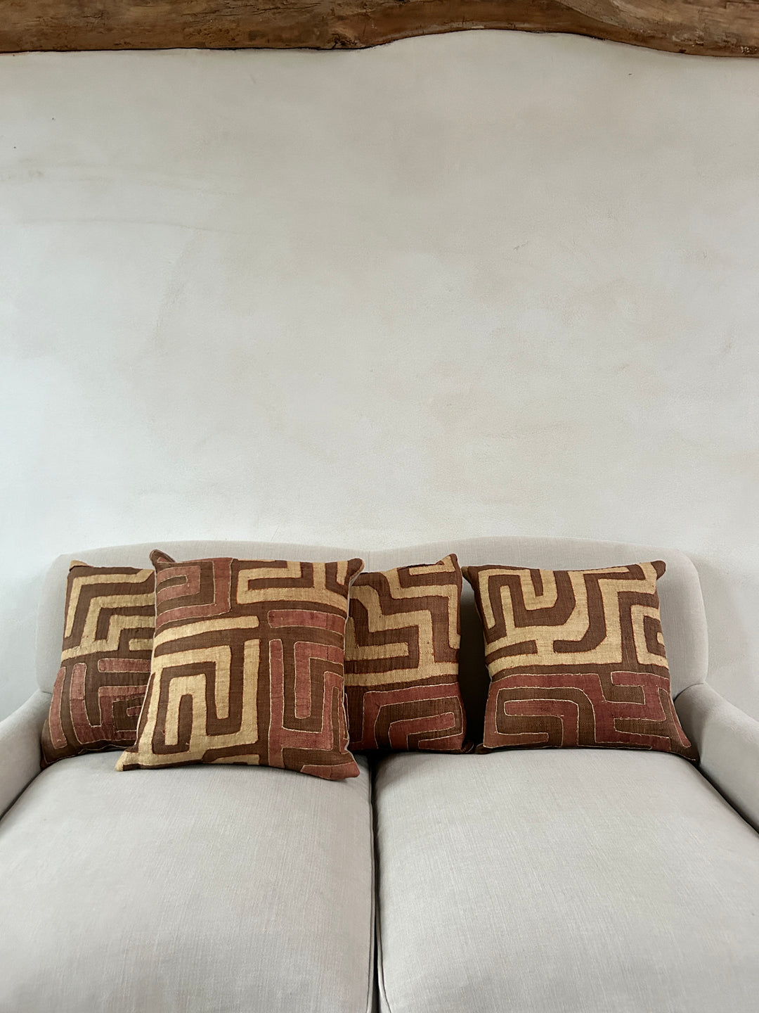 African Kuba Cloth Cushion | Nia