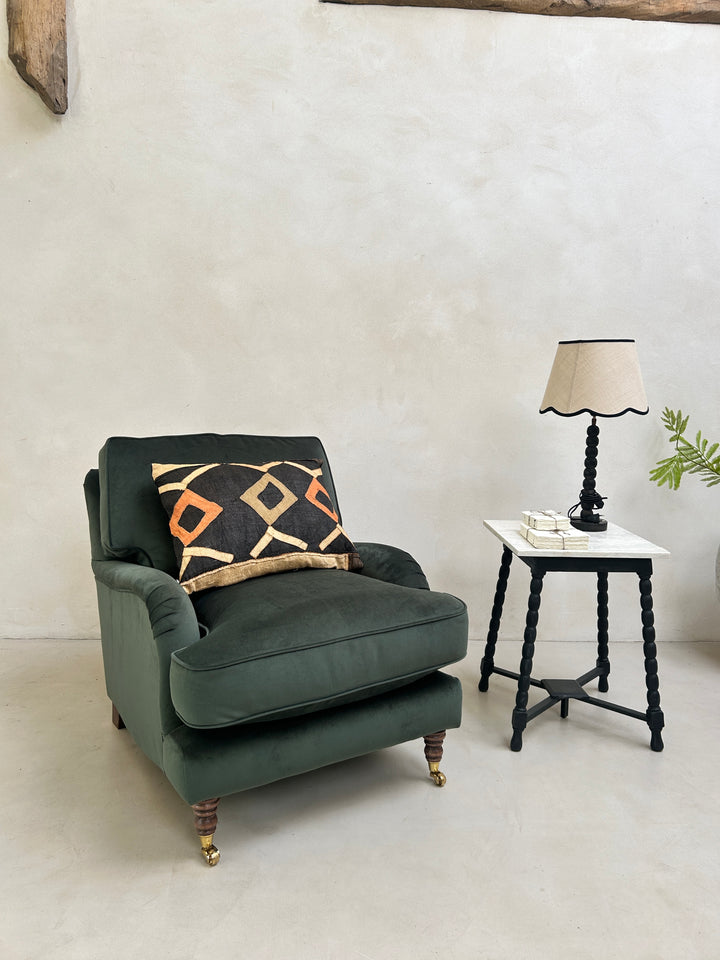 African Kuba Cloth Cushion | Nia Squares