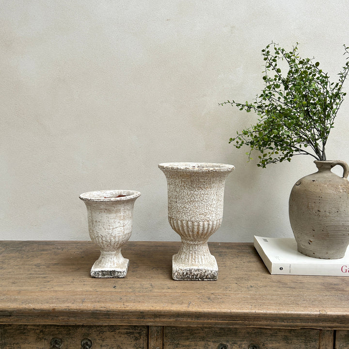 Amelia Crackle Glaze Urn 