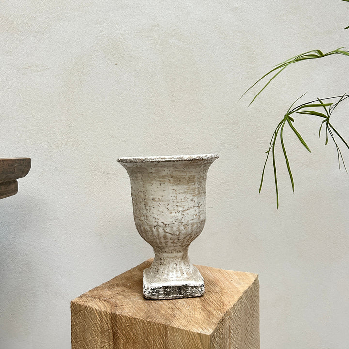 Amelia Crackle Glaze Urn