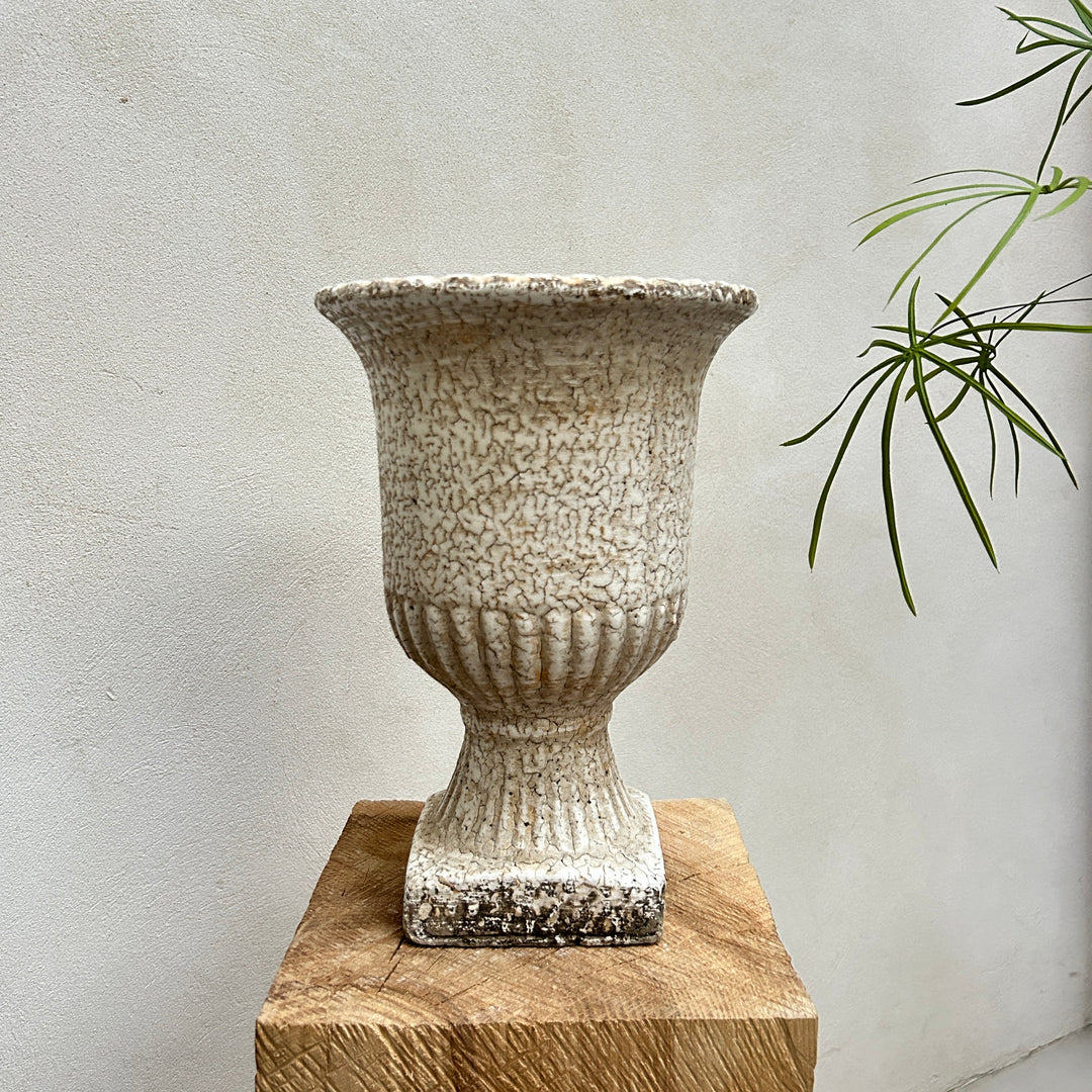 Amelia Crackle Glaze Urn