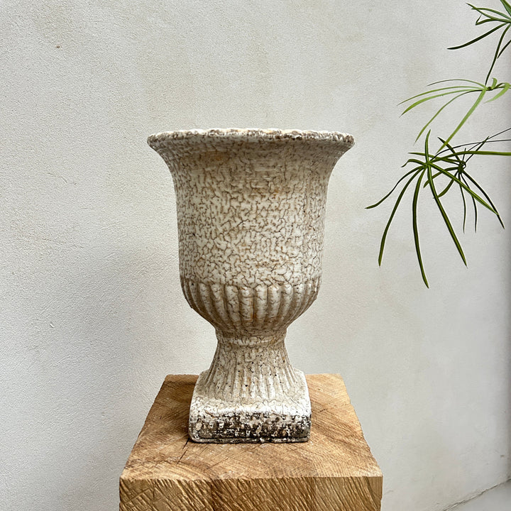 Amelia Crackle Glaze Urn