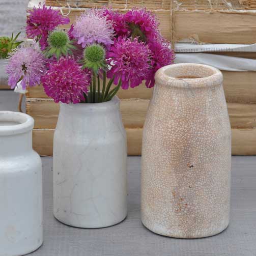 Antique Cream Pot Vase
