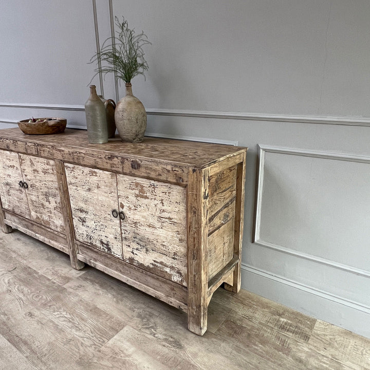 Antique white cupboard clement