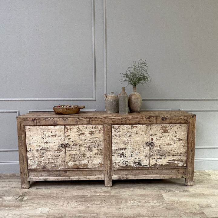 Antique white cupboard clement