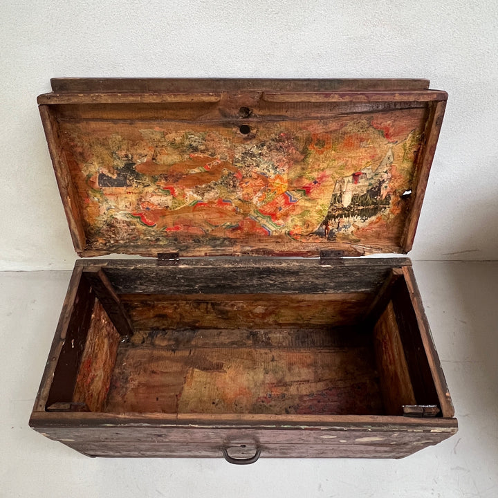 Antique African Blanket Box | Oromo