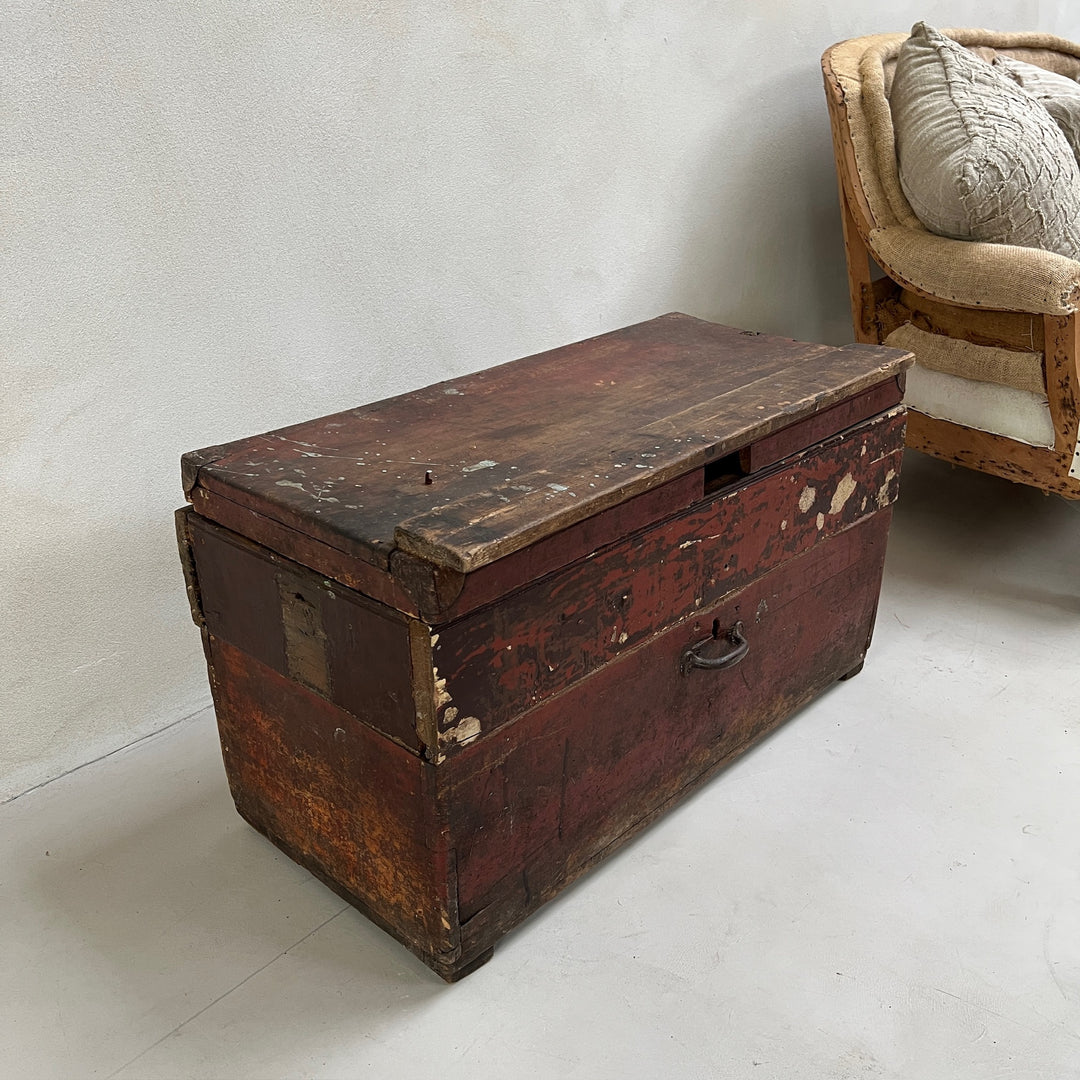 Antique African Blanket Box | Oromo