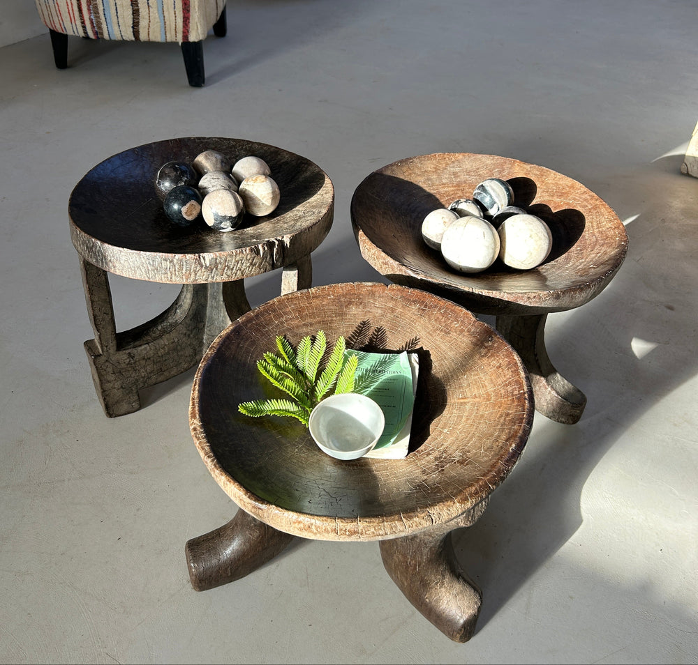 Antique African Stool Oromo